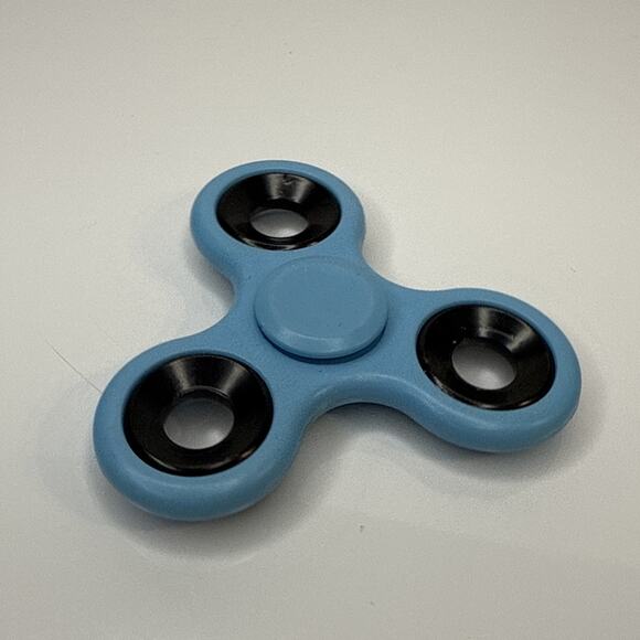 Monochrome Plastic Blur Fidget Spinner Cool Fingertip Spinning Top Stress - Picture 2 of 4